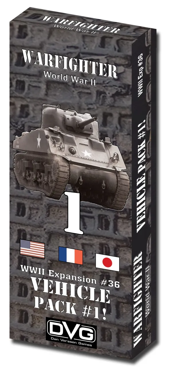 Warfighter WWII Expansion 36 – Vehicles 1