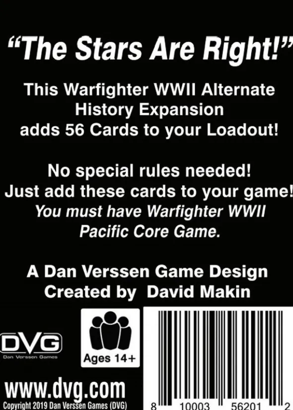 Warfighter WWII Z - Expansion 51 - R'lyeh