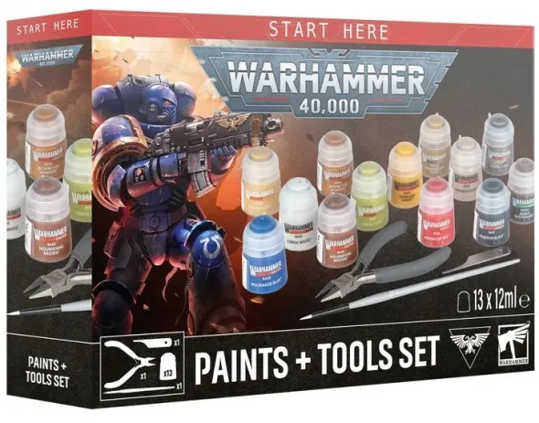 Warhammer 40,000 : Set Peintures + Outils
