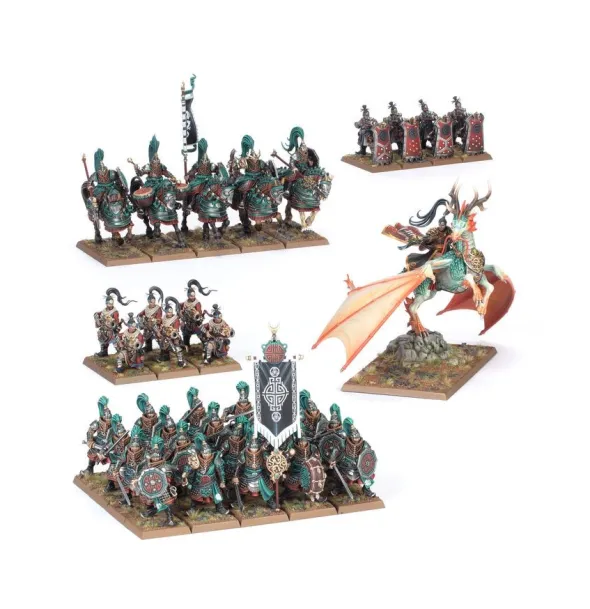 Warhammer - The Old World : Armées du Grand Cathay - Armée de Colonne de Bataille