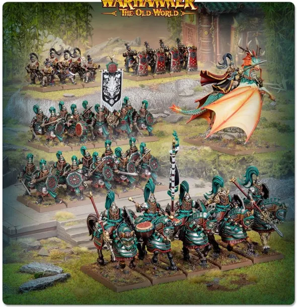 Warhammer - The Old World : Armées du Grand Cathay - Armée de Colonne de Bataille