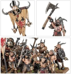 Warhammer - The Old World : Braillehardes Hommes-bêtes - Armée de Colonne de Bataille