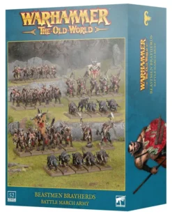Warhammer - The Old World : Braillehardes Hommes-bêtes - Armée de Colonne de Bataille