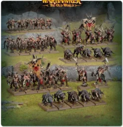 Warhammer - The Old World : Braillehardes Hommes-bêtes - Armée de Colonne de Bataille
