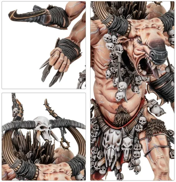 Warhammer - The Old World : Braillehardes Hommes-bêtes - Cygor / Ghorgon