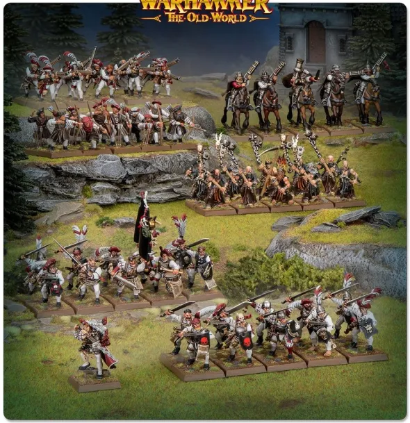 Warhammer - The Old World : Empire de l'Homme - Armée de Colonne de Bataille