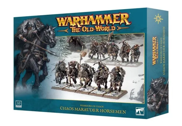 Warhammer - The Old World : Guerriers du Chaos - Cavaliers Maraudeurs du Chaos