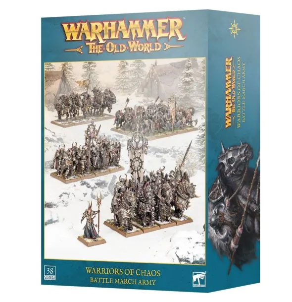 Warhammer - The Old World : Guerriers du Chaos - Armée de Colonne de Bataille