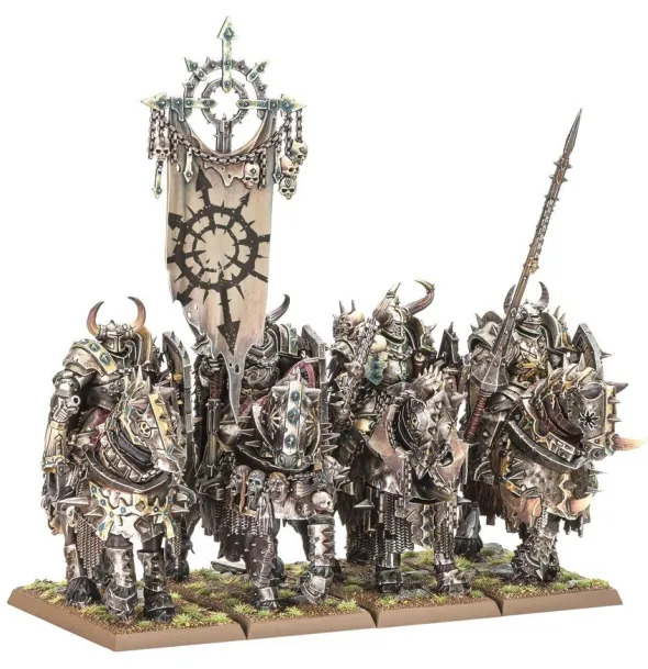 Warhammer - The Old World : Guerriers du Chaos - Armée de Colonne de Bataille