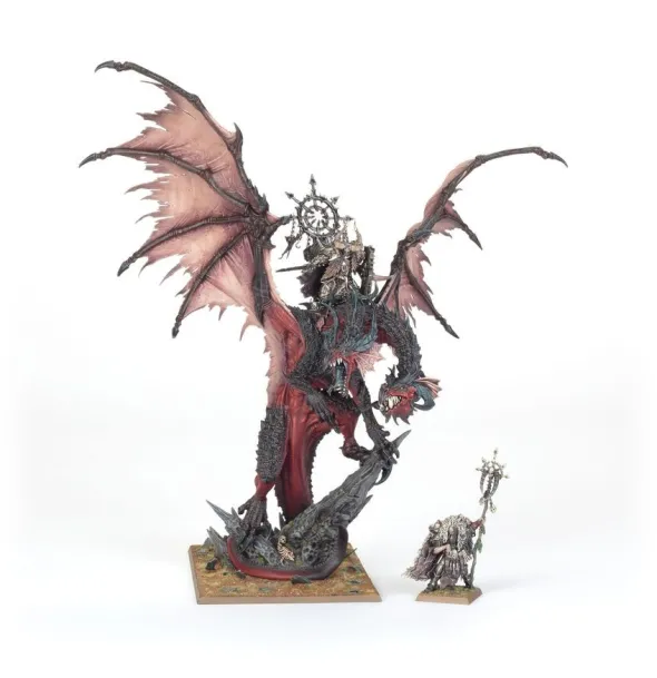 Warhammer - The Old World : Guerriers du Chaos - Seigneur/Sorcier sur Dragon du Chaos