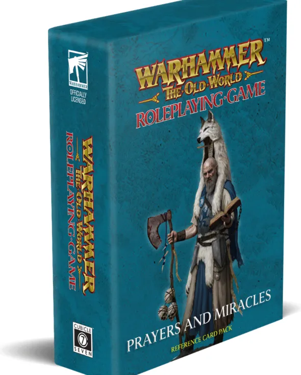 Warhammer: the Old World Roleplaying Game - Prayers & Miracles Card Deck