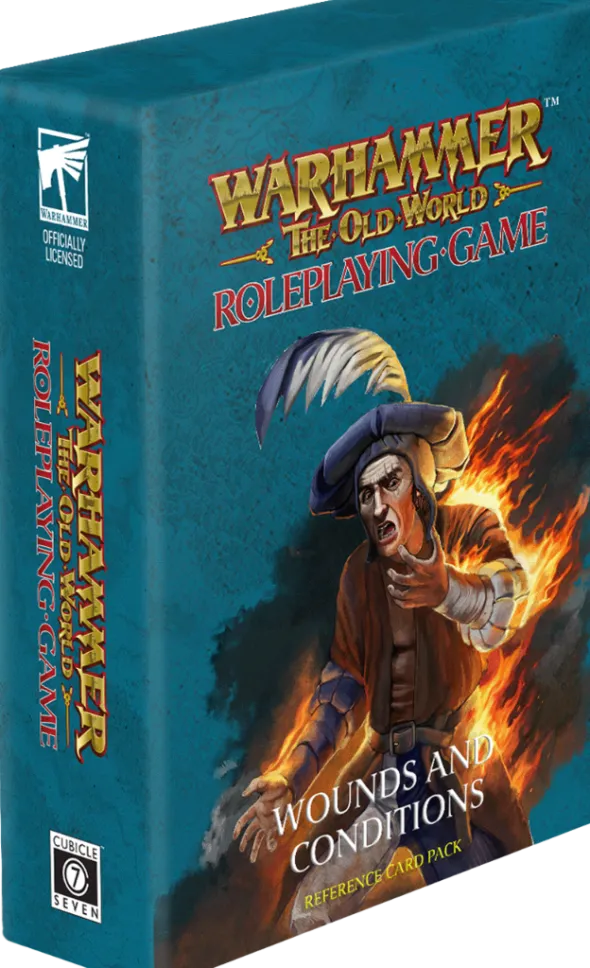 Warhammer: the Old World Roleplaying Game - Wounds & Conditions Card Deck