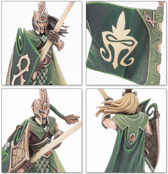 Warhammer - The Old World : Royaumes Elfes Sylvains - Armée de Colonne de Bataille