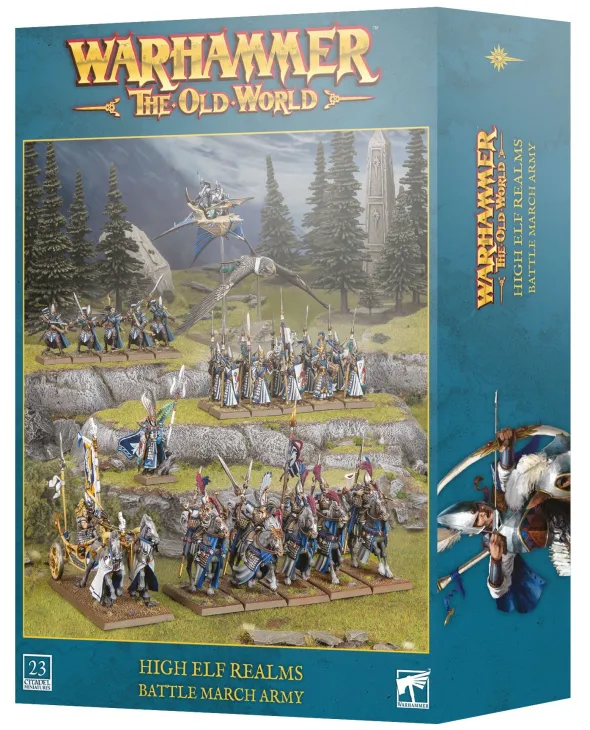 Warhammer - The Old World : Royaumes Hauts Elfes - Armée de Colonne de Bataille