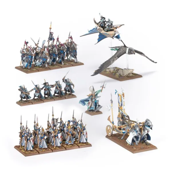 Warhammer - The Old World : Royaumes Hauts Elfes - Armée de Colonne de Bataille
