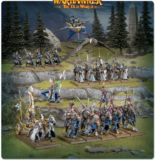 Warhammer - The Old World : Royaumes Hauts Elfes - Armée de Colonne de Bataille