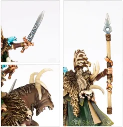Warhammer - The Old World : Royaume des Elfes Sylvains - Noble Elfe Sylvain sur Grand Cerf
