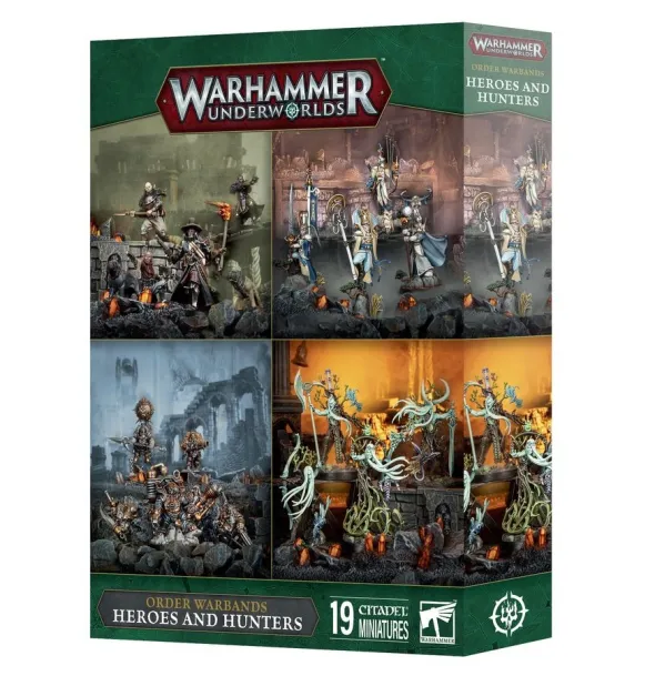 Warhammer Underworlds : Bandes de l'Ordre - Héros et Chasseurs