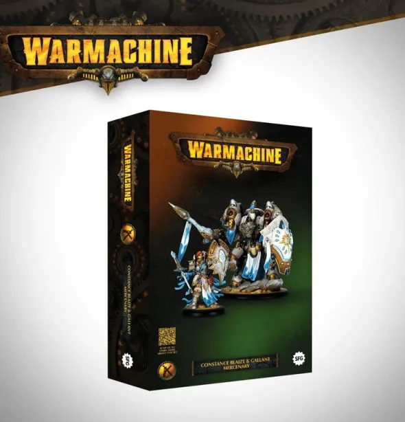Warmachine - Mercenaries - Constance Blaize and Gallant