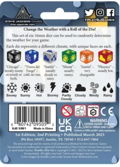 Weather Dice