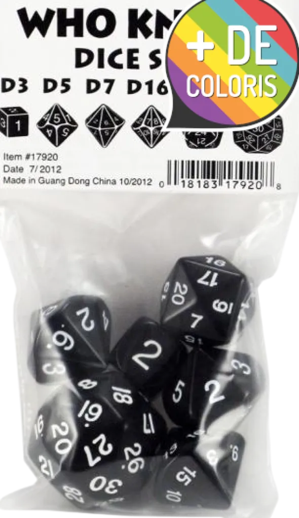 Who Knew ? Dice Set