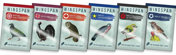 Wingspan Fan-Designed Bird Promo Packs: Set 1