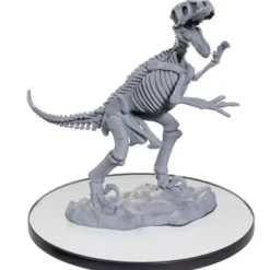 Wizkids Deep Cuts Unpainted Miniatures: Skeletal Raptor