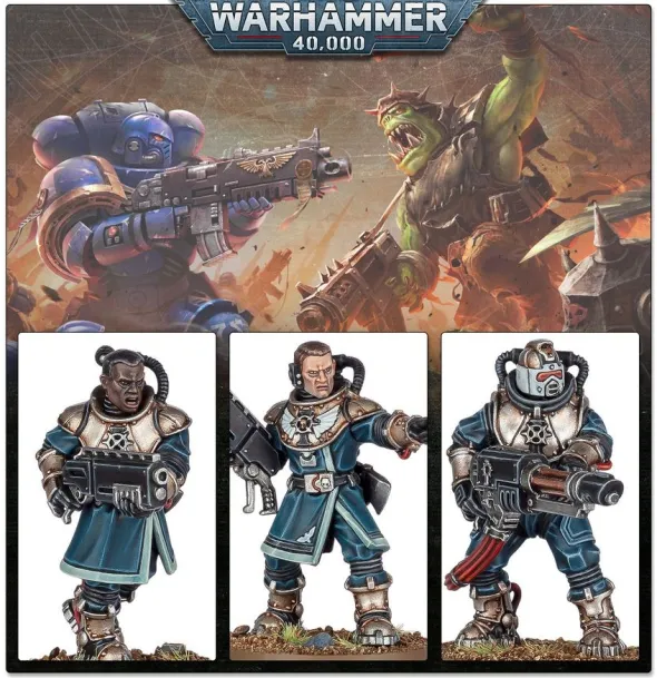 W40K - Agents de l'Impérium : Sapeurs de la Marine Impériale