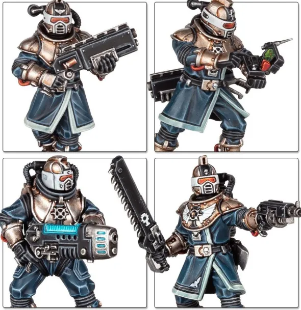 W40K - Agents de l'Impérium : Sapeurs de la Marine Impériale