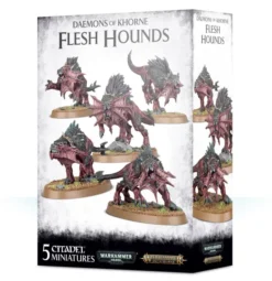 W40K / Age of Sigmar : Chaos Deamons - Khorne - Flesh Hound