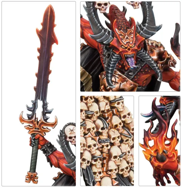 W40K / Age of Sigmar : Chaos Deamons - Khorne - Skulltaker
