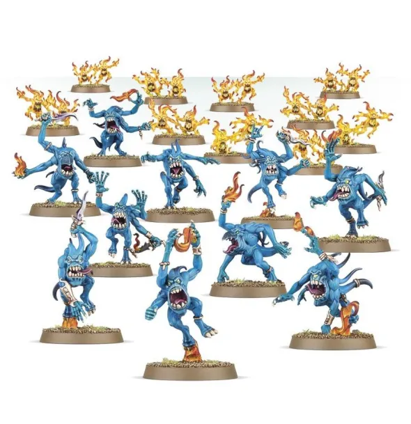 W40K / Age of Sigmar : Chaos Deamon - Tzeentch - Blue Horrors