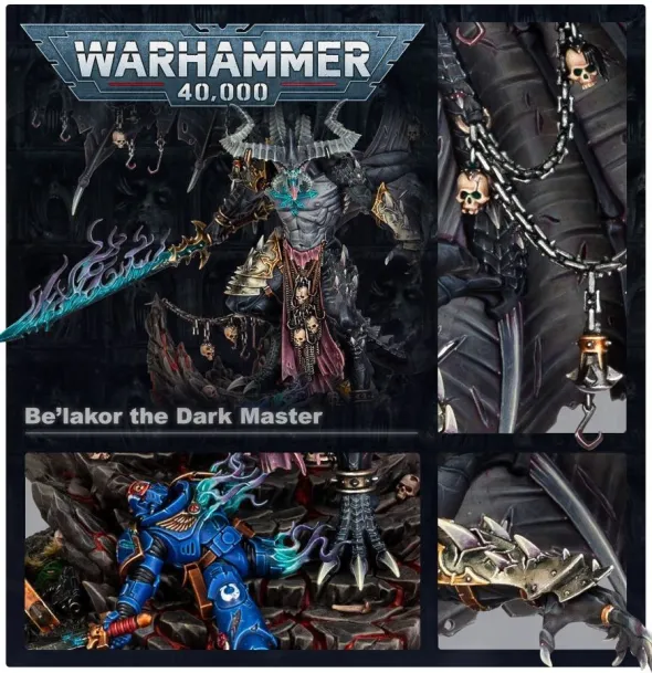 W40K / Age of Sigmar : Slaves to Darkness - Be'lakor, the Dark Master