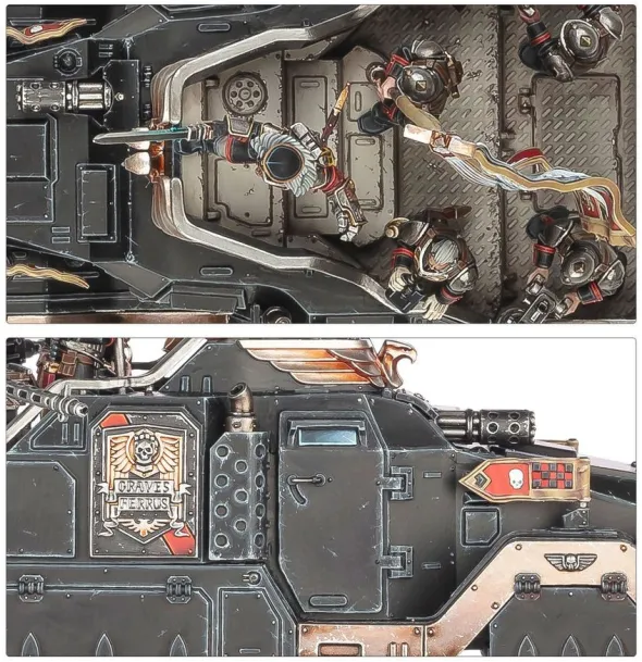 W40K : Astra Militarum - Commissaire Graves
