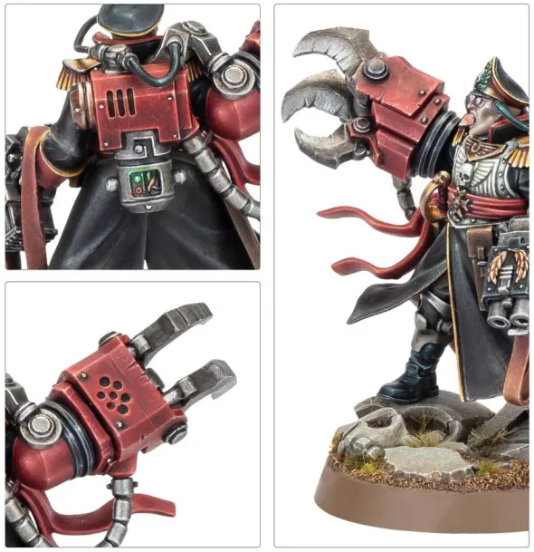 W40K : Astra Militarum - Commissaire Yarrick