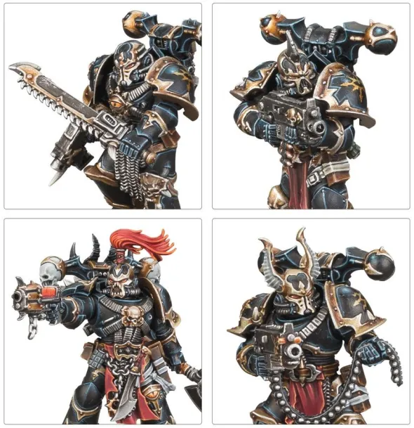 W40k - Bataillon : Bande de Guerre des Space Marines du Chaos