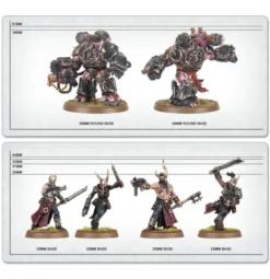 W40k - Bataillon : Bande de Guerre des Space Marines du Chaos