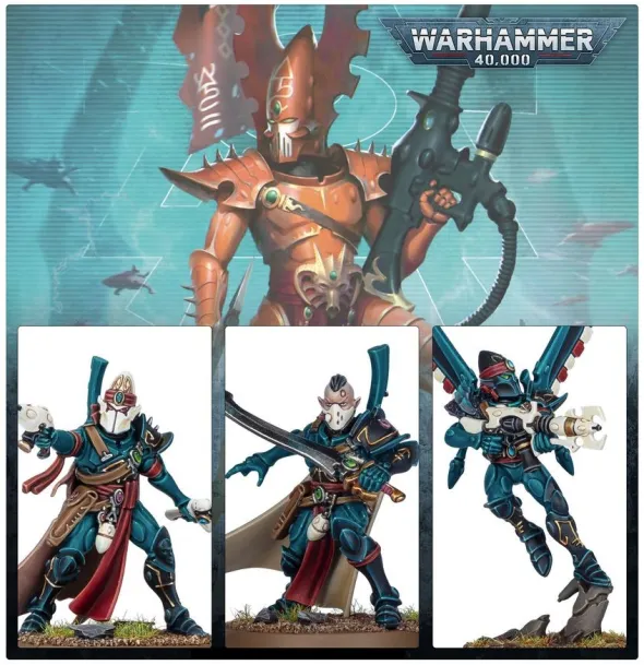 W40K : Bataillon Corsaires Aeldari - Pillards Sorciers