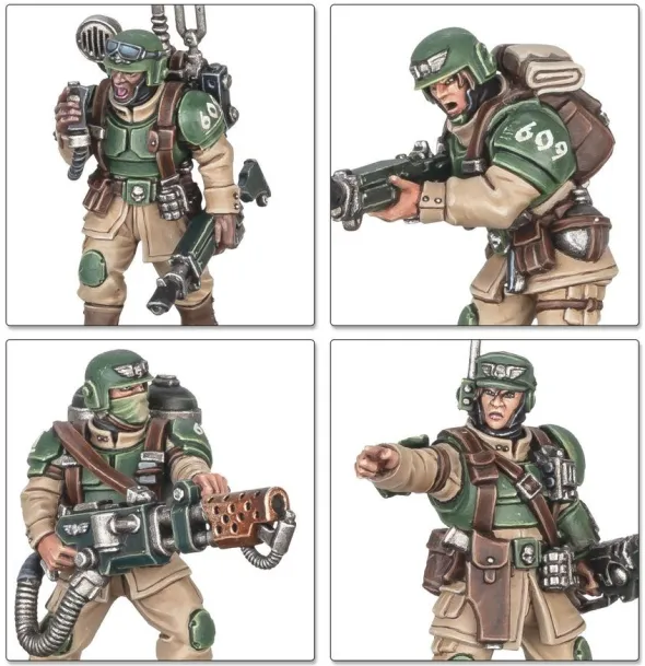 W40k - Bataillon : Peloton de l'Astra Militarum