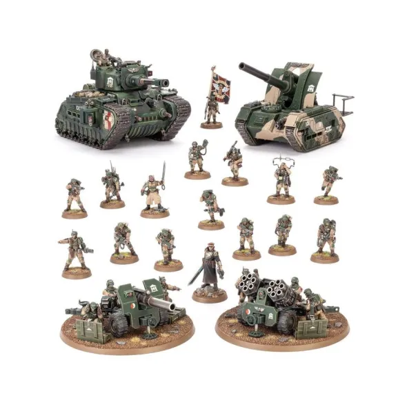 W40k - Bataillon : Peloton de l'Astra Militarum