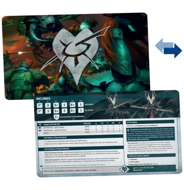 W40K : Cartes Techniques - Drukhari