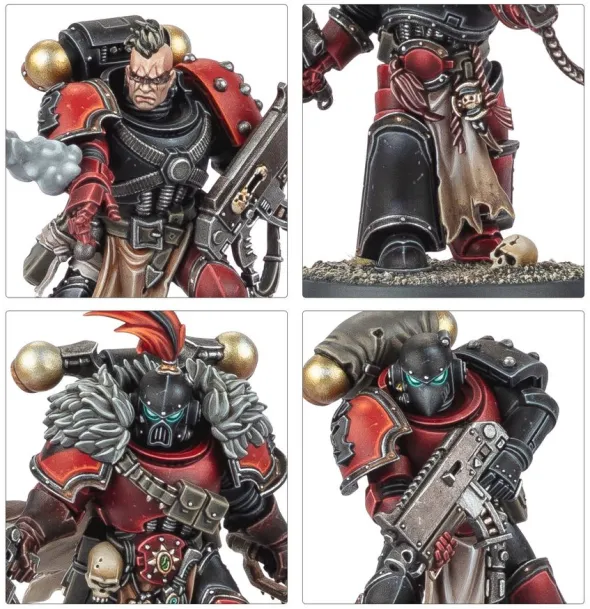 W40K : Combat Patrol - Space Marines du Chaos : Red Corsairs