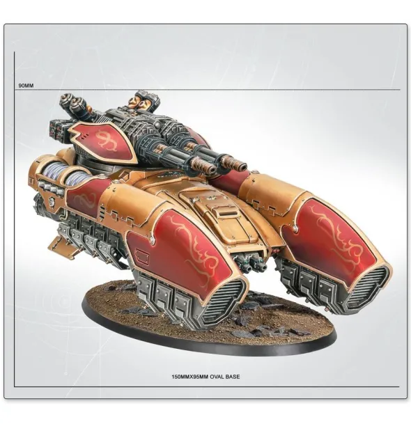 W40K / Horus Heresy : Custodes - Char Antigrav Caladius Annihilator