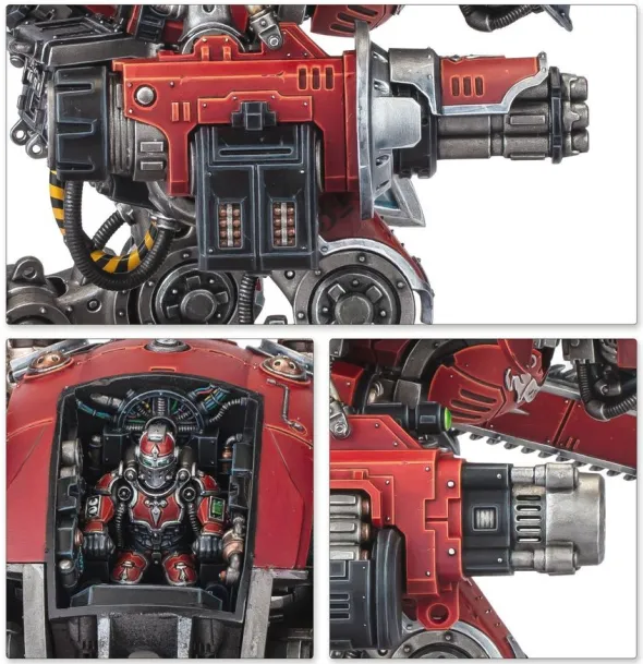W40K : Imperial Knights - Chevalier Destrier