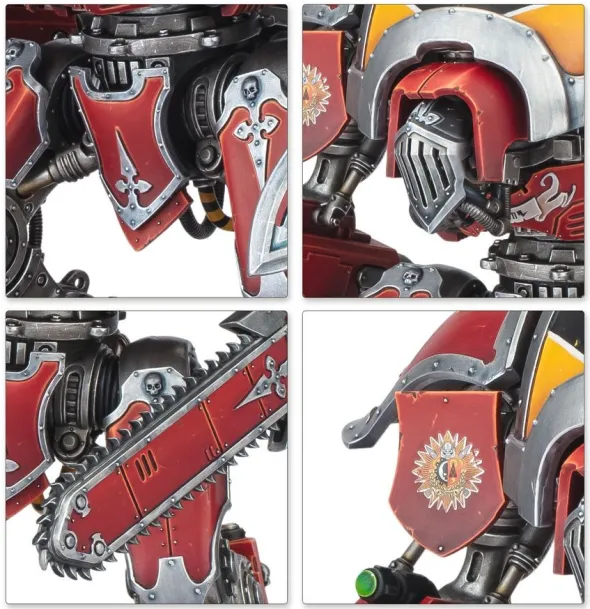 W40K : Imperial Knights - Chevalier Destrier