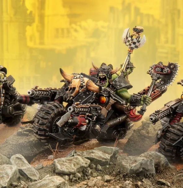 W40K : Orks - Motards de Guerre