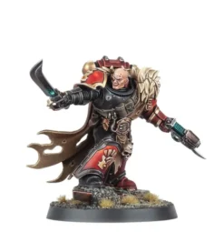 W40k - Space Marines du Chaos - Capitaine-écumeur Red Corsair
