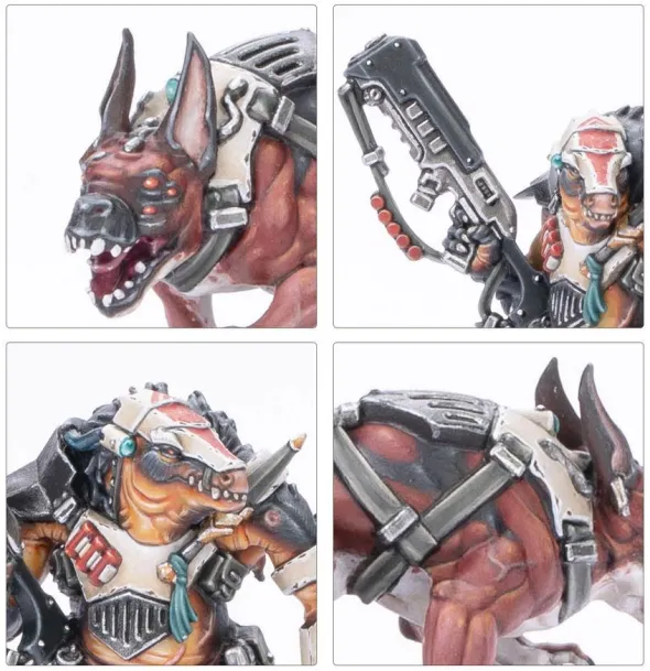 W40K - Space Marines du Chaos - Huron Blackheart et les Maîtres du Maelström