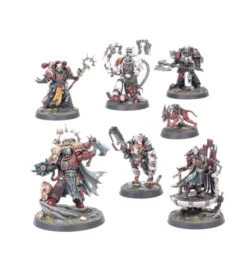 W40K - Space Marines du Chaos - Huron Blackheart et les Maîtres du Maelström
