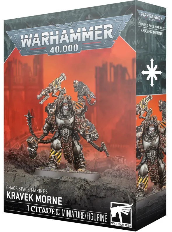 W40K : Space Marines du Chaos - Kravek Morne